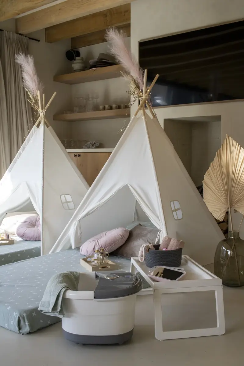 Gezellig verwenarrangement interieur